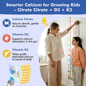 Gummies LUCNVEM au calcium citrate, présentation des gummies