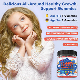 Gummies LUCNVEM au calcium citrate, sans sucre