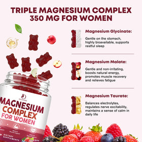 Gummies LUCNVEM avec saveur de fruits rouges