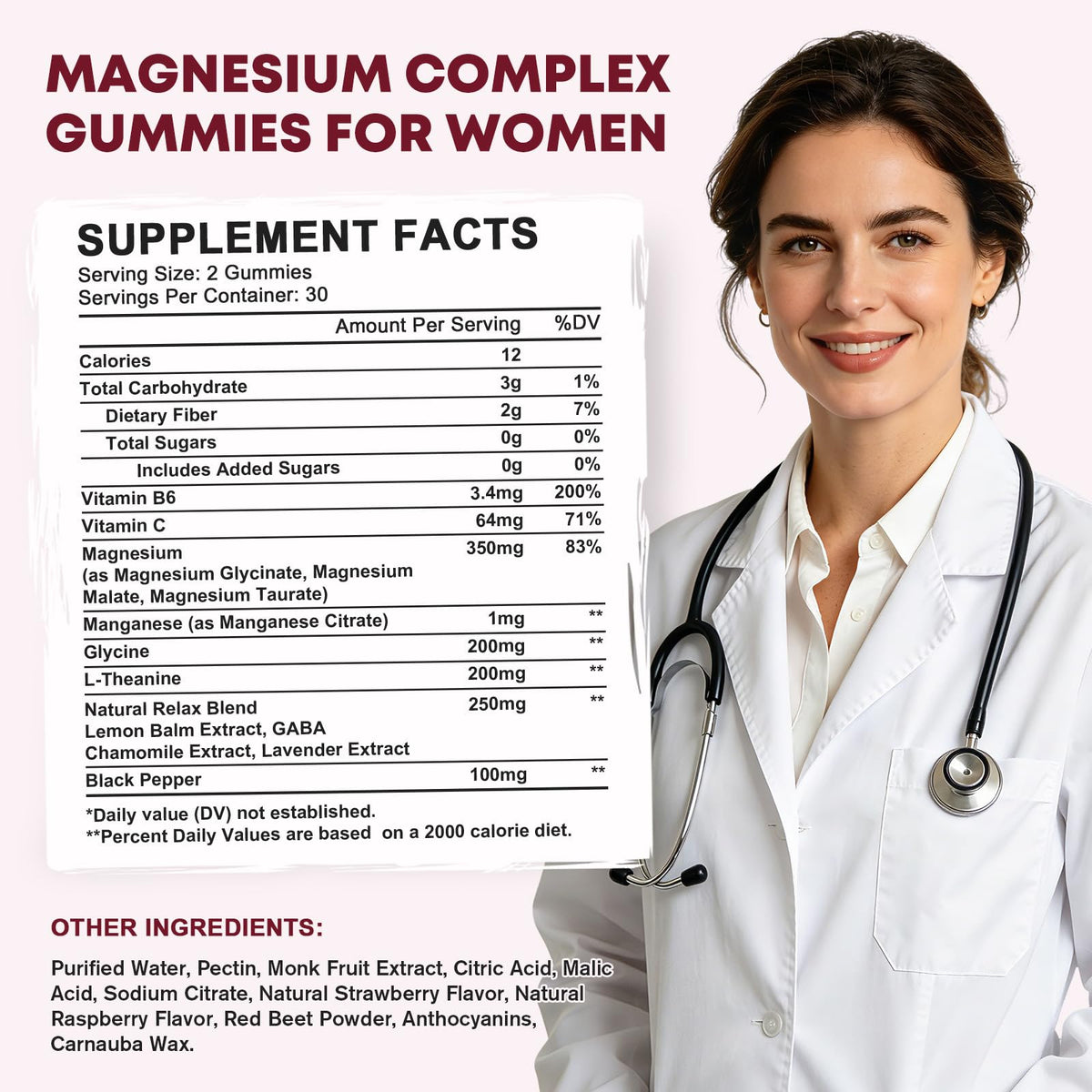 Gummies LUCNVEM avec vitamine C et B6