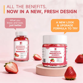 Gummies Lukaree Potassium Magnésium avec ingrédients naturels