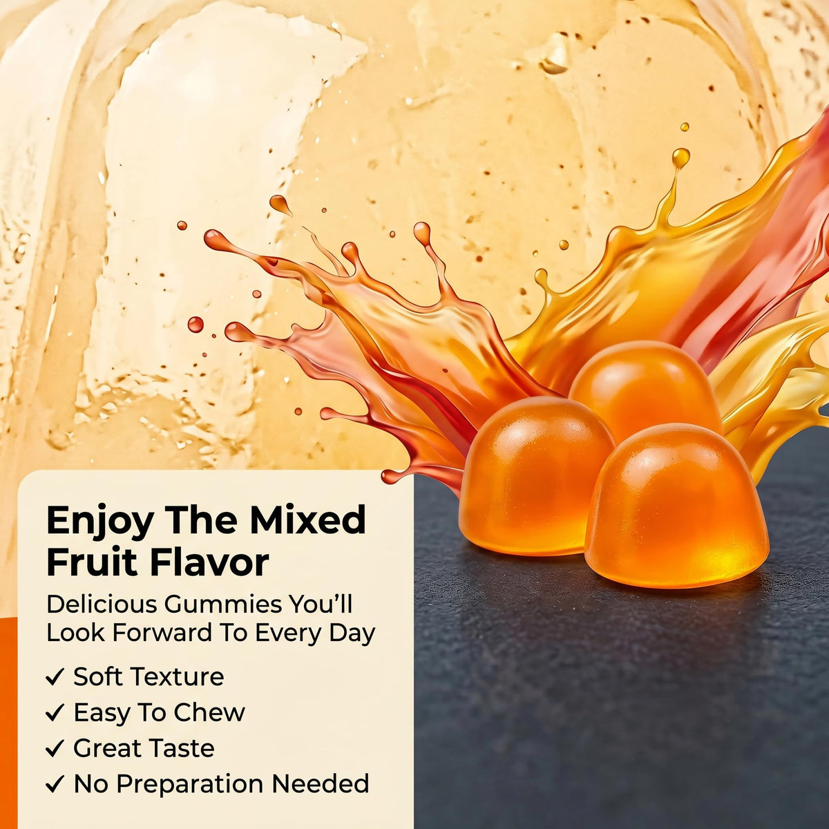 Gummies Lumeo Eros dans une main, format pratique pour emporter