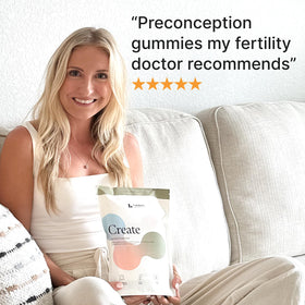 Gummies Luminary Vitamins Create pour Femmes sur une table