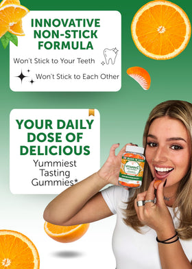 Gummies Lunakai de vitamine C dans un bol, présentation