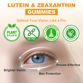 Gummies Luteine 25mg Flyrocer dans une main