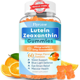 Gummies Luteine 25mg Flyrocer pot de 60 oursons orange