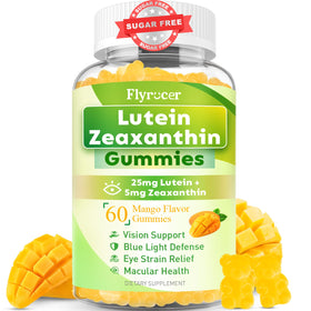 Gummies Luthéine Flyrocer 25mg en cubes de mangue