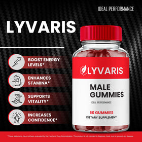 Gummies Lyvaris en gros plan, texture et couleur