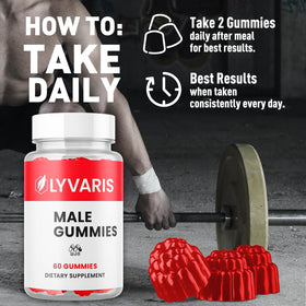 Gummies Lyvaris MJO avec une main tenant une gomme
