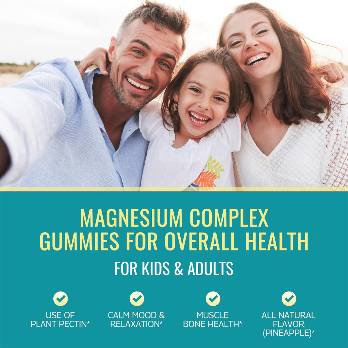 Gummies magnésium dilib 60 unités montrant la texture des gummies