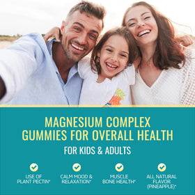 Gummies magnésium dilib 60 unités montrant la texture des gummies