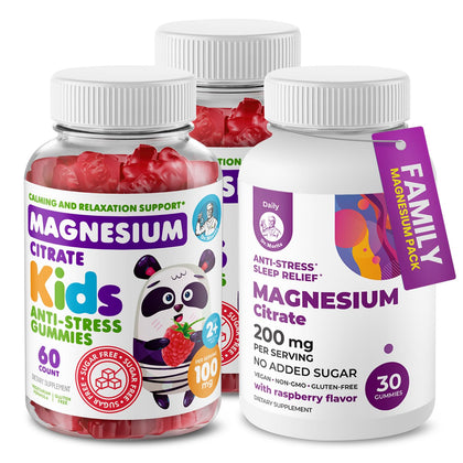 Gummies magnésium DR. MORITZ pour adultes, 200mg, 30 unités