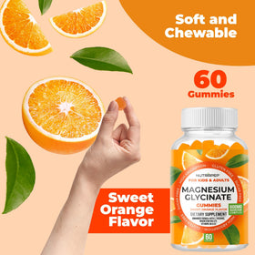 Gummies Magnésium Glycinate NutraPep dans une main