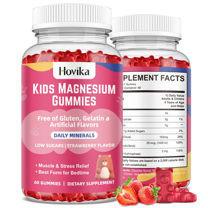 Gummies Magnésium Hovika 60 comprimés en flacon