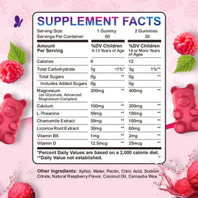 Gummies magnésium ReviNutra avec d'autres compléments alimentaires
