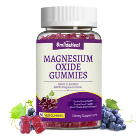 Gummies Magnésium SmildeHeal 400mg, vue avant du produit