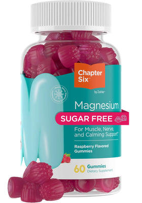 Gummies magnésium Zahler saveur framboise vue avant