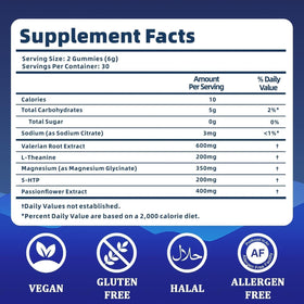 Gummies MAPUG, produit avec un fond blanc, détails de l'emballage