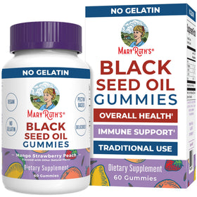 Gummies MARYRUTH'S à l'huile de graines noires, vue de face