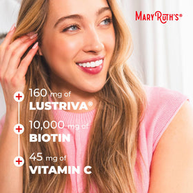 Gummies MARYRUTH'S Multivitamines Croissance Cheveux ouvertes