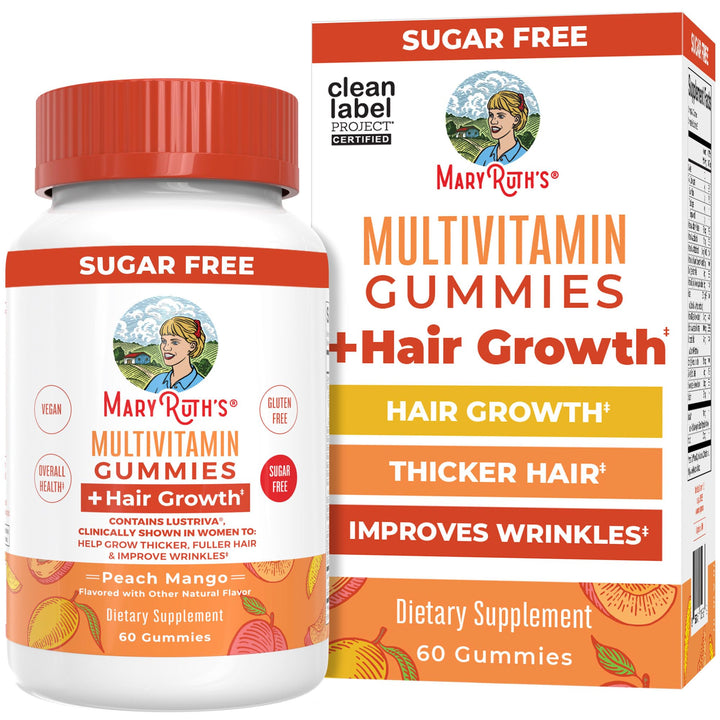 Gummies MARYRUTH'S Multivitamines Croissance Cheveux vue de face