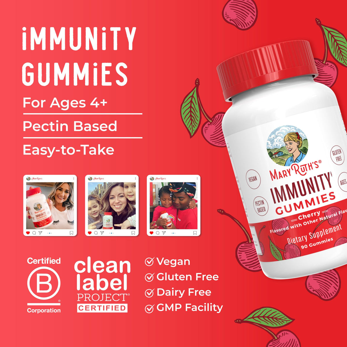 Gummies MARYRUTH'S sur une table