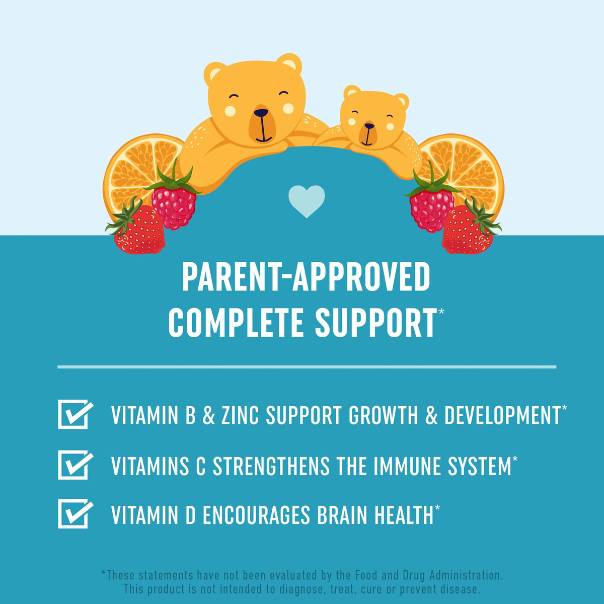 Gummies MAV NUTRITION montrant la texture et la forme