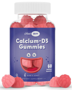 Gummies Maxi Health Calcium avec Vitamine D3, packaging avant