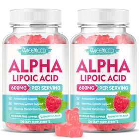 Gummies MEENCCD Acide Alpha-Lipoïque 600mg vue de face