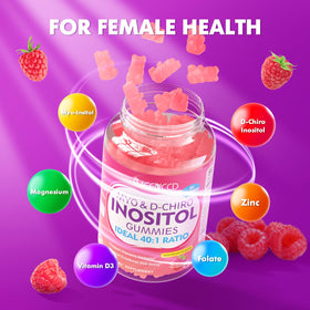 Gummies MEENCCD, ingrédients détaillés sur l'emballage