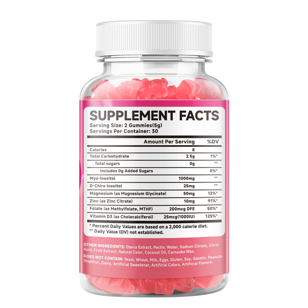 Gummies MEENCCD, mise en avant de la texture des gummies