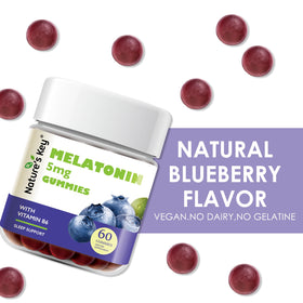 Gummies Melatonin 5mg Nature's Key dosage recommandé