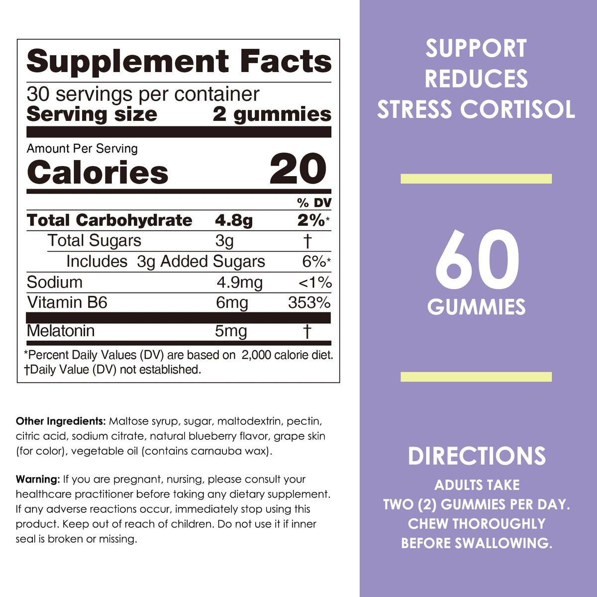 Gummies Melatonin 5mg Nature's Key prise en main