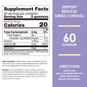Gummies Melatonin 5mg Nature's Key prise en main
