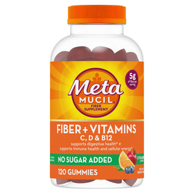 Gummies Metamucil 120 gummies saveur baie agrumes en pot