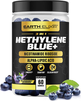 Gummies Methylene Blue 3-en-1 Earth Elixir format avant