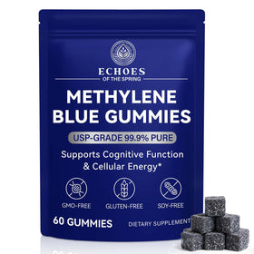 Gummies Methylene Blue 60 pièces d'Echoes of the spring, vue de face