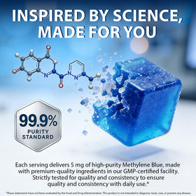 Gummies Methylene Blue Alstaky 5mg, emballage