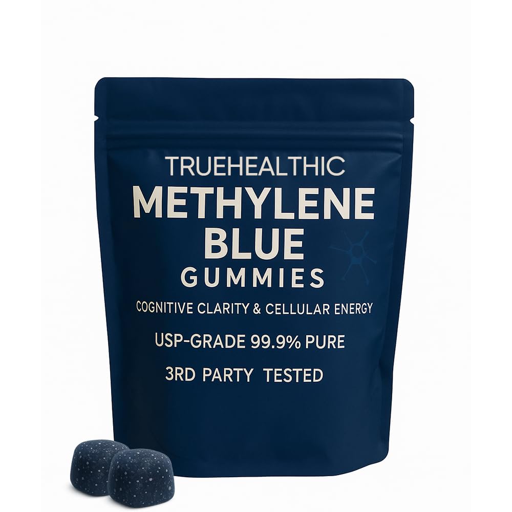 Gummies Methylene Blue TRUEHEALTHIC 5mg, vue avant du produit