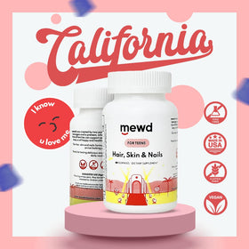 Gummies MEWD, présentation du produit avec des fruits