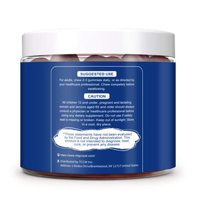 Gummies Migcopat 10G de fibres avec des ingrédients naturels