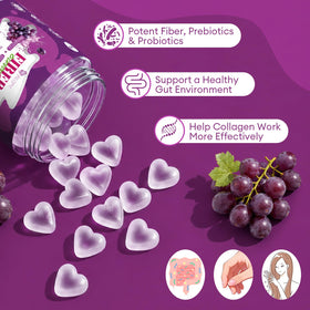 Gummies Migcopat 10g Fibres avec Collagène, détails des ingrédients
