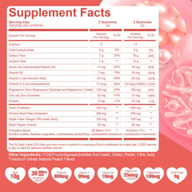 Gummies Migcopat aux fibres naturelles 10G ouvertes