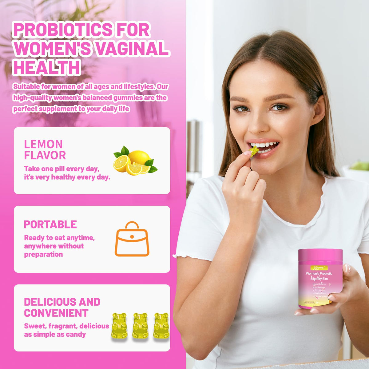 Gummies Misyvoing avec portion visible