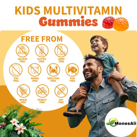Gummies MonesAli avec des enfants souriants