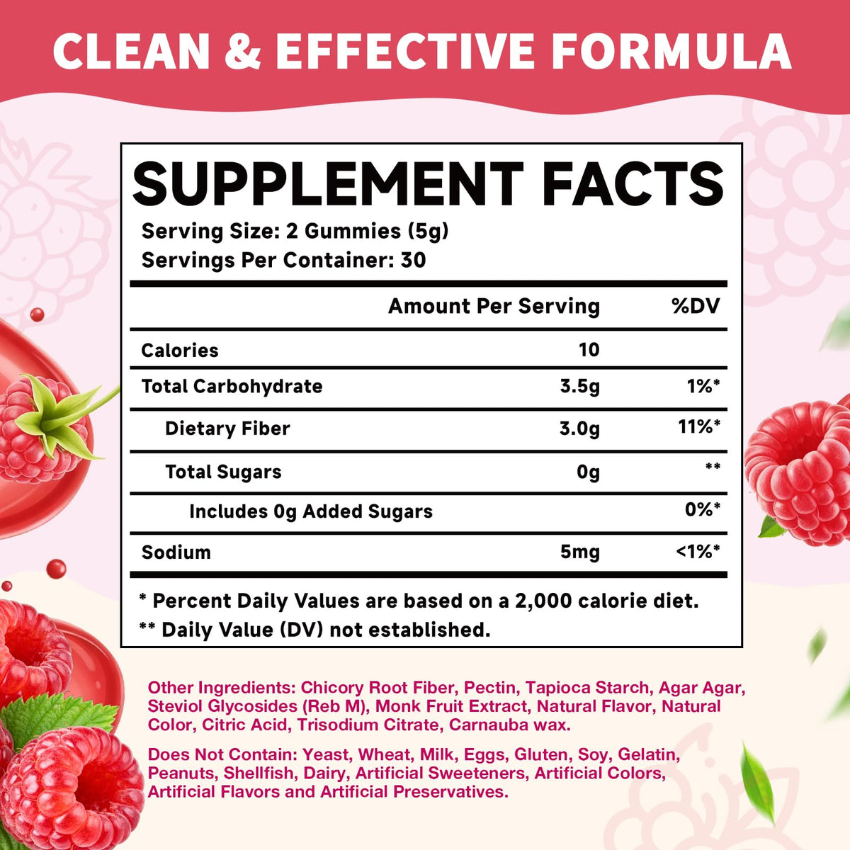 Gummies MOORGUMY avec étiquette et informations nutritionnelles