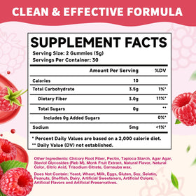 Gummies MOORGUMY avec étiquette et informations nutritionnelles
