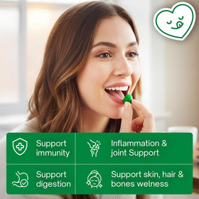 Gummies Moringa FitVitality avec une cuillère pour dosage