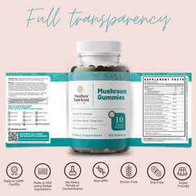 Gummies Mother Nutrient présentés dans une main