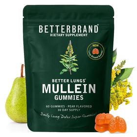 Gummies Mullein Betterbrand 2000mg saveur poire vue de face